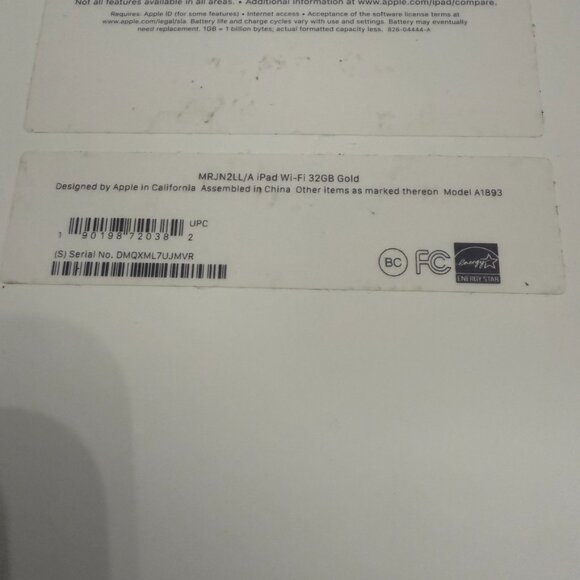 Apple iPad (6th Generation) - 32GB Wi-Fi - Gold - Picture 9 of 10